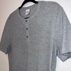 Mens grey Zara shirt